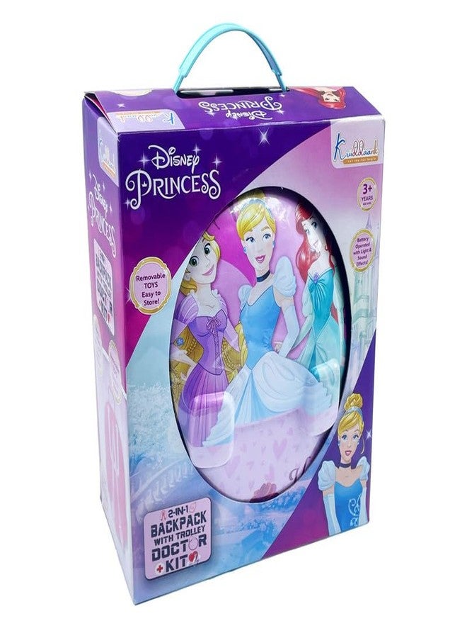 Kriiddaank Disney Princess Backpack Doctor Gift Set for Kids | Fun & Educational Toy for Kids | Safe, Engaging & Interactive Play - Image 1